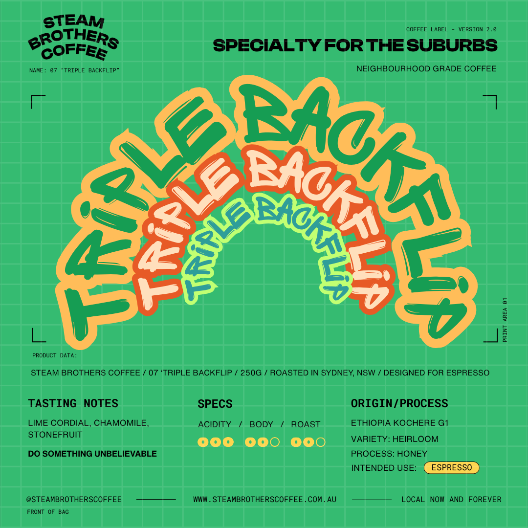 TRIPLE BACKFLIP • ETHIOPIA KOCHERE G1